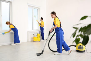 What cleaning mistakes should I avoid making when moving inout