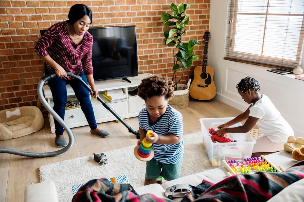 How do I get my kids to clean up after themselves?