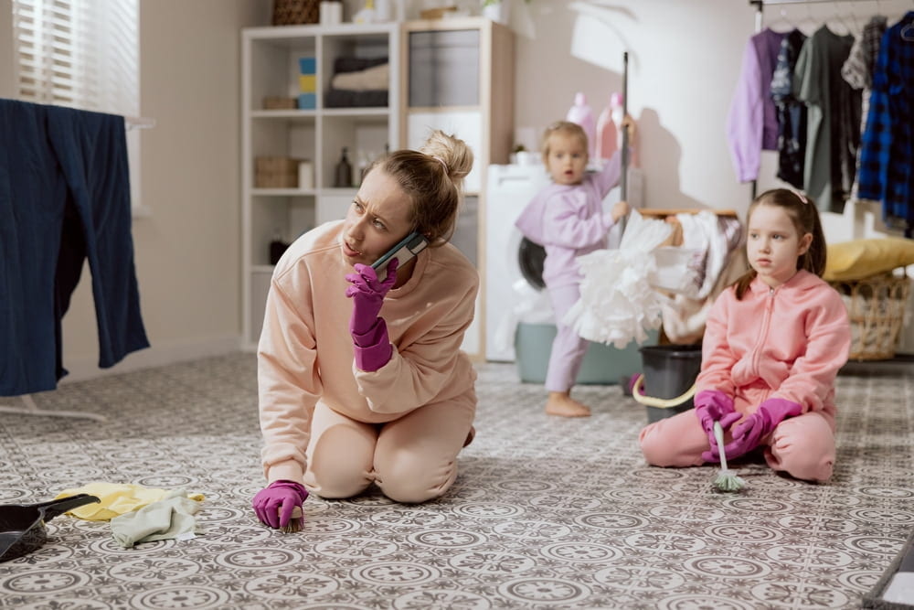How to have a clean house with kids?