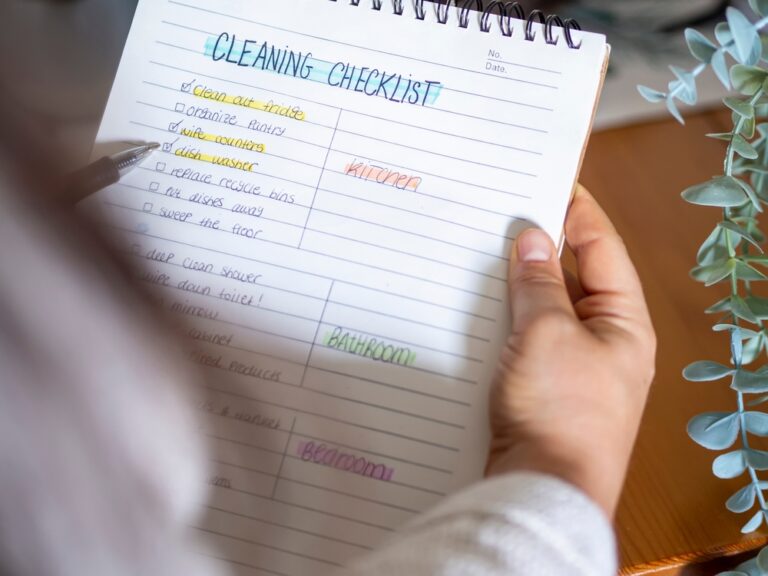 How do you simplify house cleaning