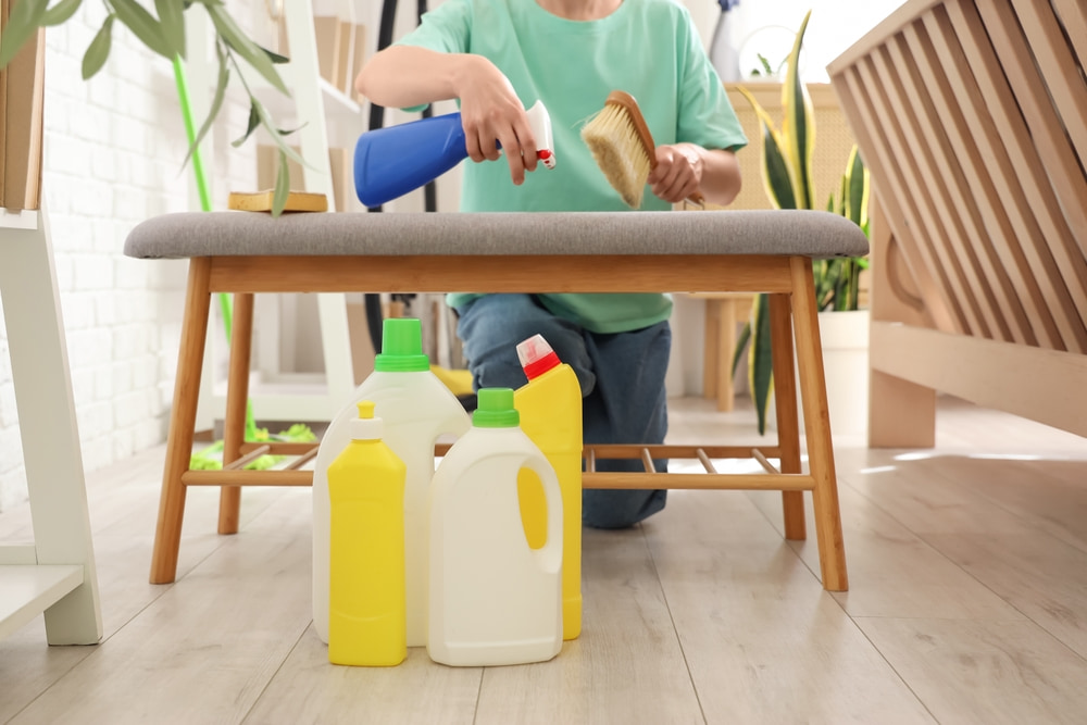 Is it OK to clean your house once a month